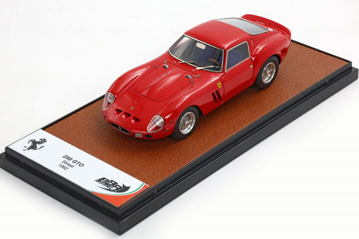 予約商品 ** BBR056-25 Ferrari 250 GTO street 1962 Red ミニカー専門