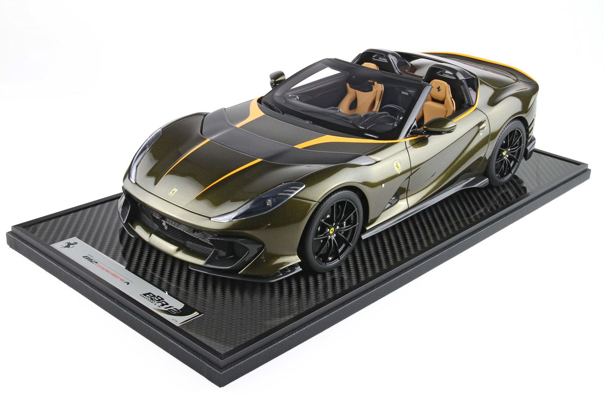 BBR1216N 1/12 Ferrari 812 Competizione A Green Volterra Limited 30pcs