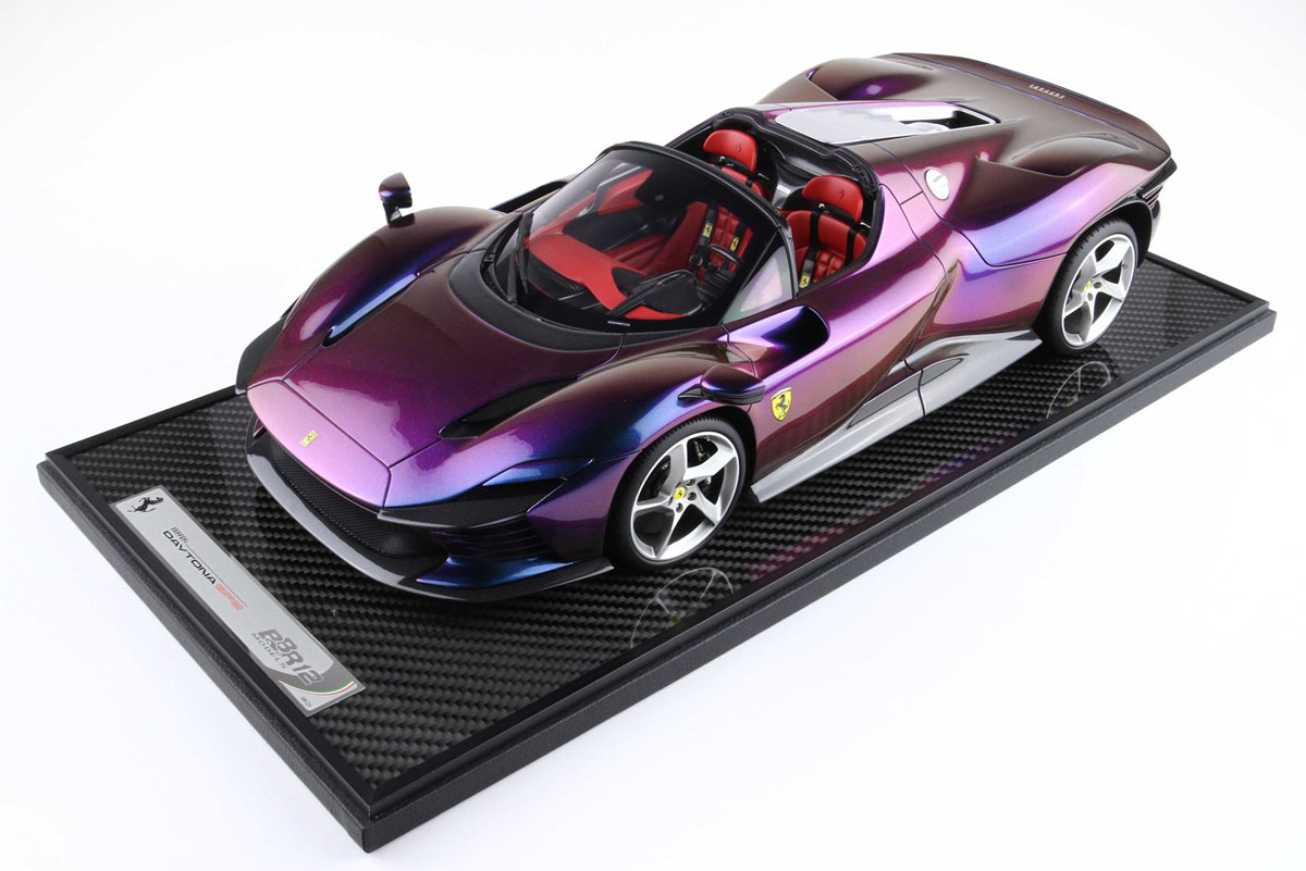 BBR1217CHA1 1/12 Ferrari Daytona SP3 Serie Icona (Open roof) Chamaleon Limited 25pcs