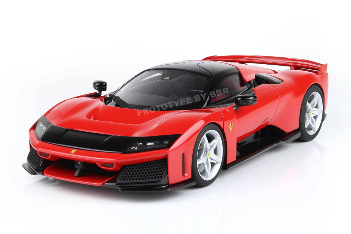 ** 予約商品 ** BBR1223A 1/12 Ferrari F80 Rosso Corsa - Silver wheels