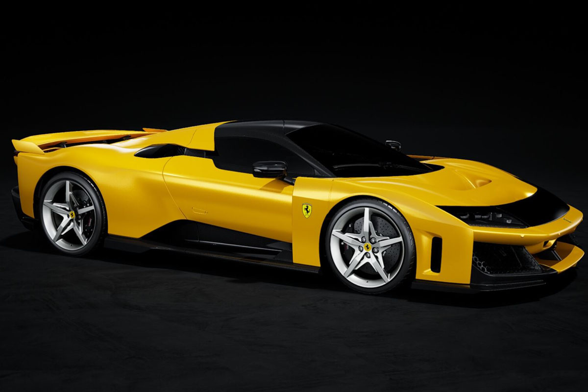 予約商品 ** BBR1223B 1/12 Ferrari F80 Carbon optional Giallo