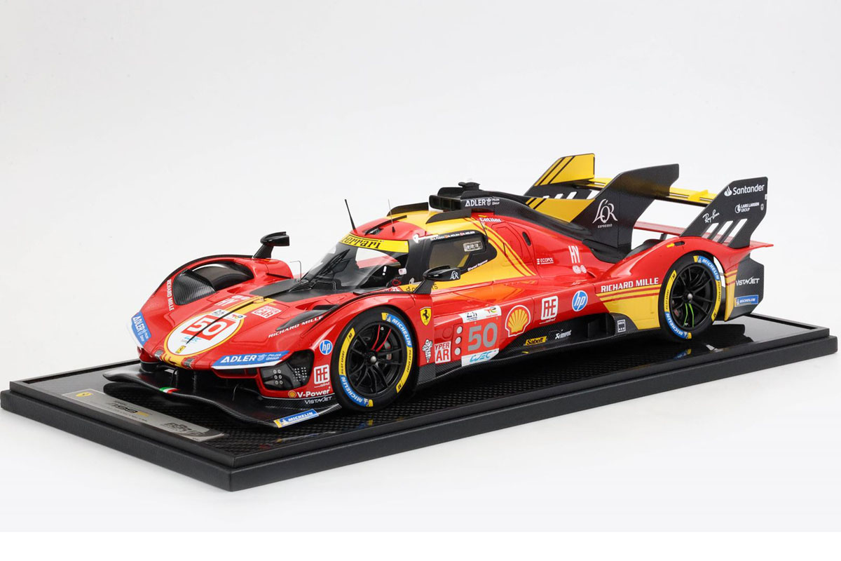 ** 予約商品 ** BBR1226A 1/12 Ferrari 499P n.50 - Winner Le Mans 2024 Limited 50pcs