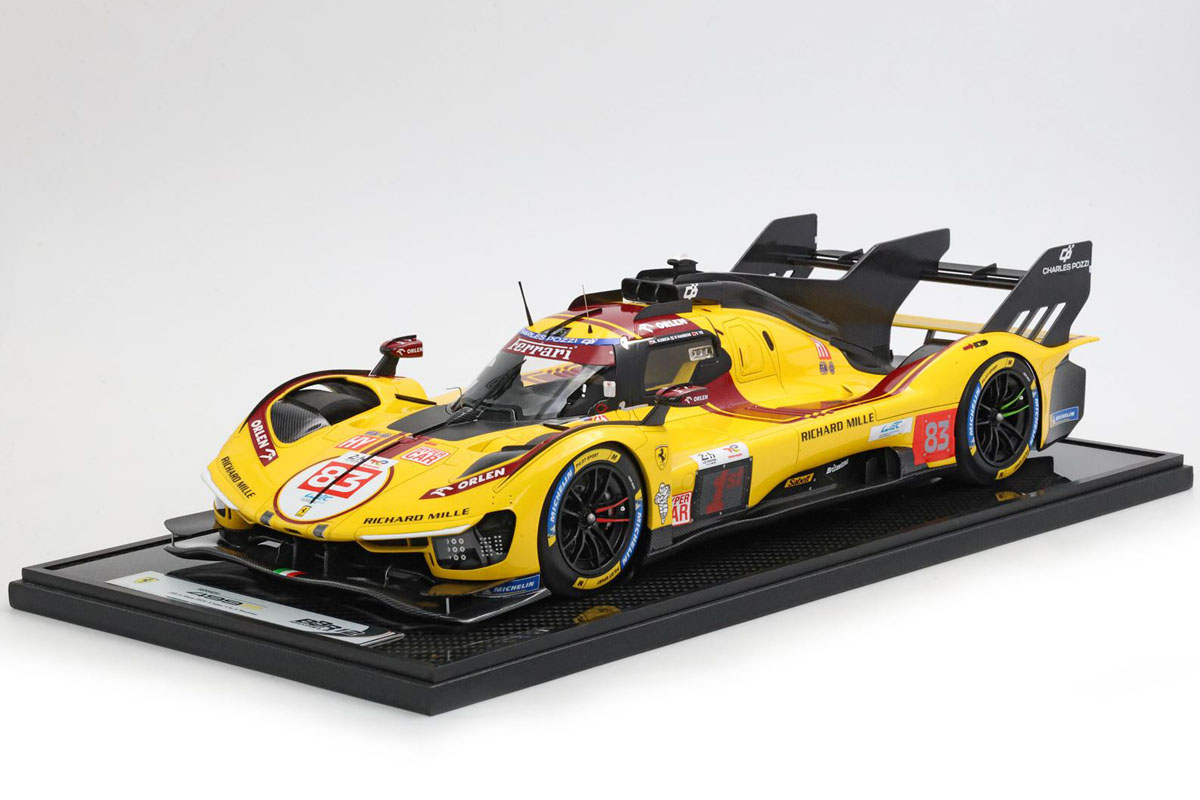 ** 予約商品 ** BBR1228C 1/12 Ferrari 499P car n.83 Winner 24h Le Mans 2025 Limited 81pcs