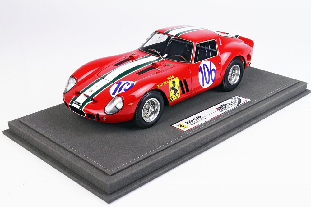 【お取り寄せ商品】 BBR1839V 1/18 Ferrari 250GTO Targa Florio 1963 n.106 Limited 199pcs （ケース付）