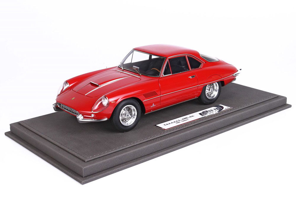 【お取り寄せ商品】 BBR1849AV 1/18 Ferrari 400 SuperAmerica Coupe Serie 1 1961 Red Limited 200pcs （ケース付）