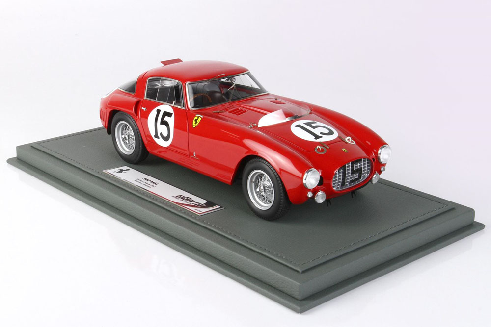 BBR1852AV 1/18 Ferrari 340 MM S/N 0320 24h Le Mans 1953 n.15 Limited 250pcs （ケース付）