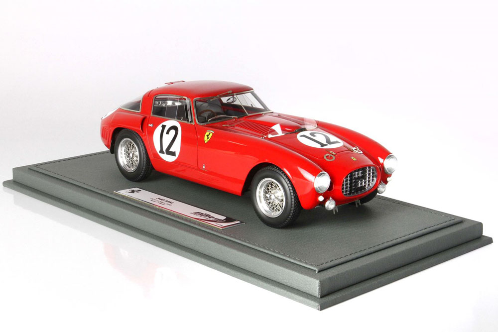 【お取り寄せ商品】 BBR1852BV 1/18 Ferrari 340 MM S/N 0318 Le Mans 1953 n.12 Limited 250pcs （ケース付）