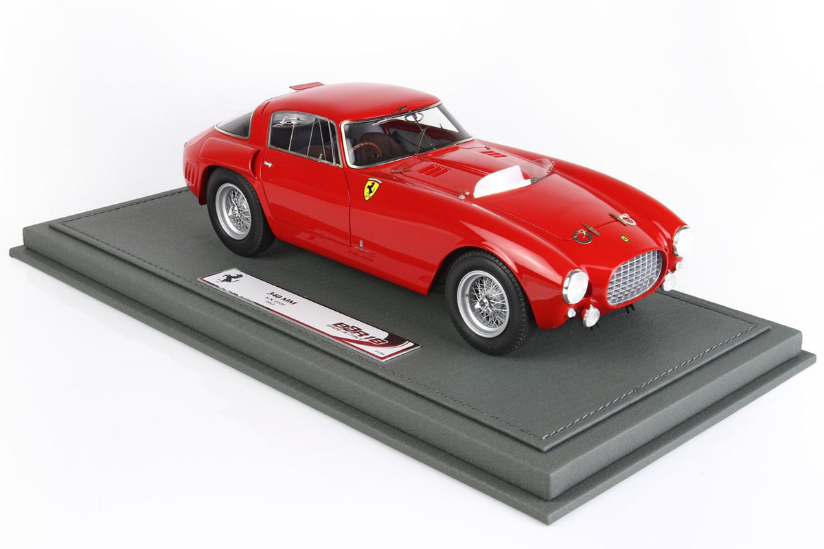 お取り寄せ商品】 BBR1852EV 1/18 Ferrari 340 MM S/N 0320 1953 Red
