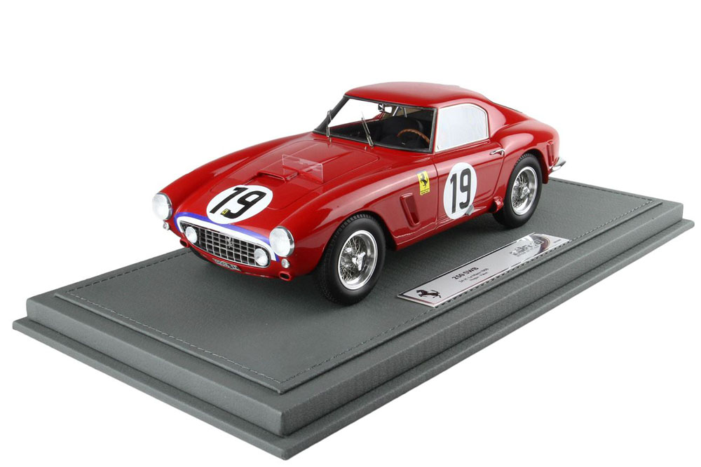 【お取り寄せ商品】 BBR1861EV 1/18 Ferrari 250 SWB 24H Le Mans 1960 n.19 Hugus / Pabst Limited 200pcs（ケース付）