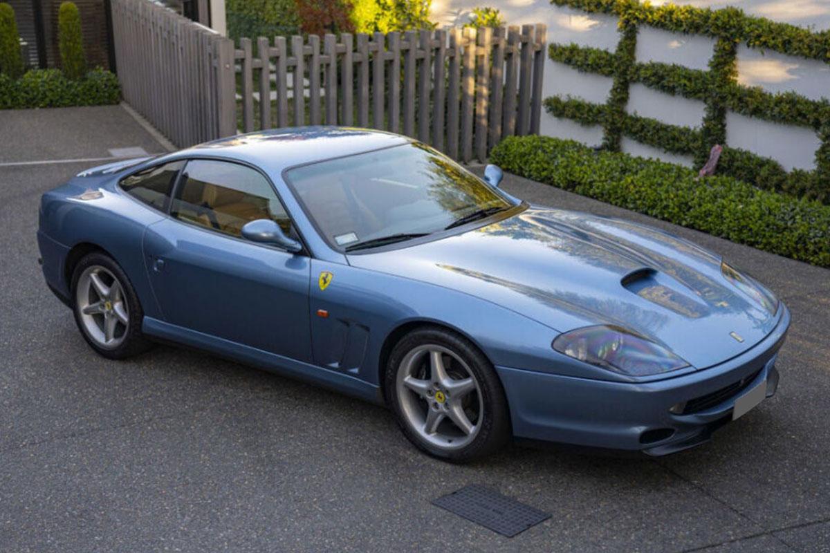 予約商品 ** BBR1873FV 1/18 Ferrari 550 Maranello 1996 Azzurro