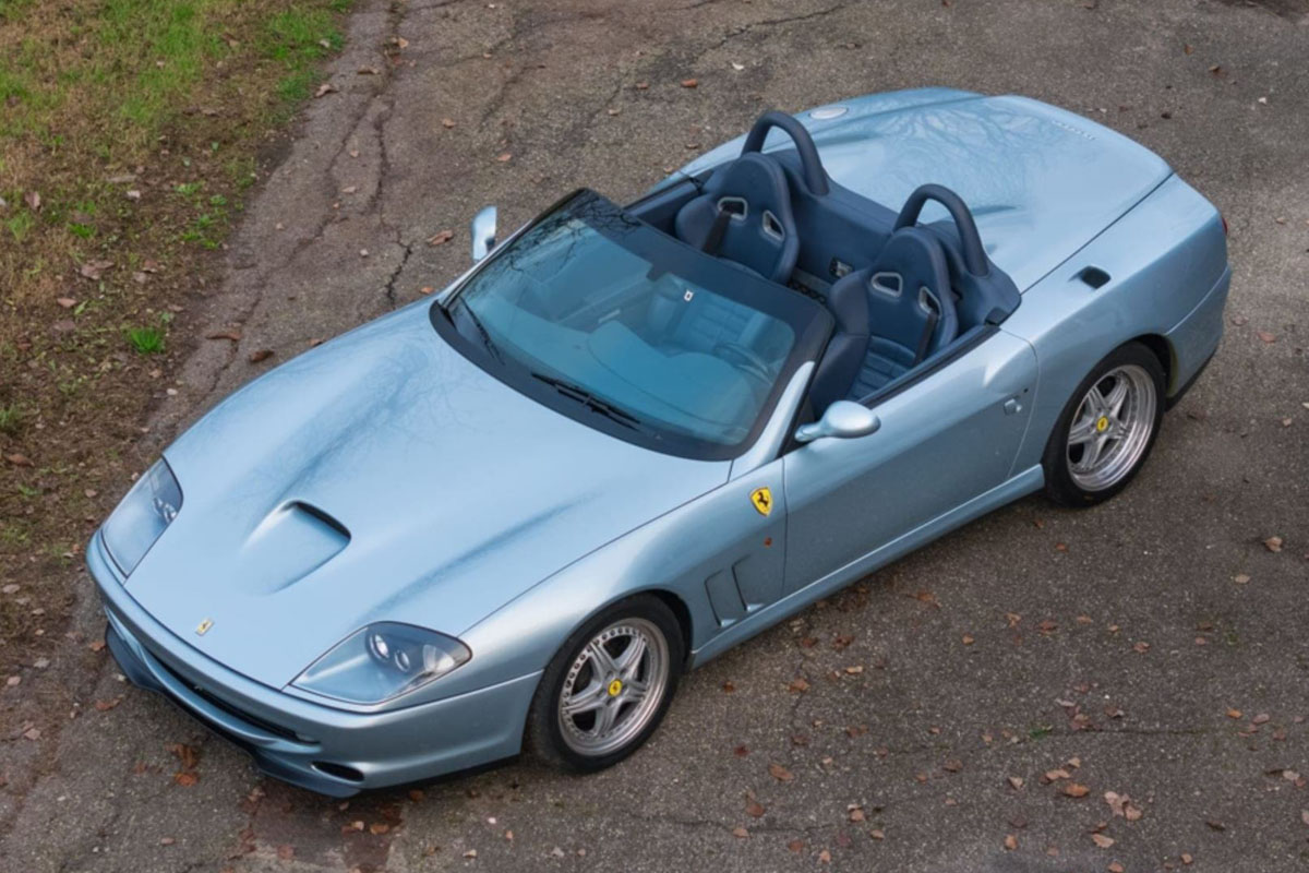 ** 予約商品 ** BBR1874EV 1/18 Ferrari 550 Barchetta 2000 Grigio Alloy - carta da zucchero interior（ケース付）