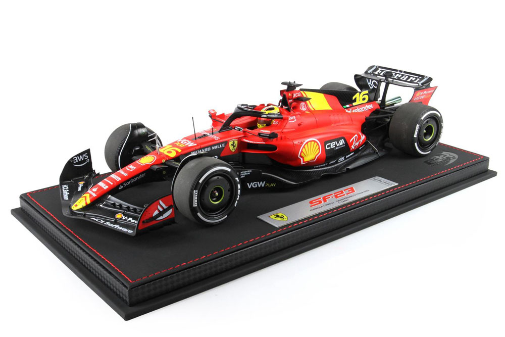 BBR 231816BDIE 1/18 Ferrari SF-23 Italy GP Monza 2023 C.Leclerc （ケース付）