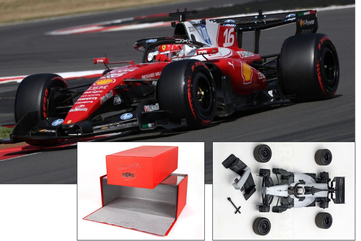 ** 予約商品 ** BBR 2618D16DIE 1/18 Ferrari SF26 F1 British GP 2026 C.Leclerc Winner（ケース付）