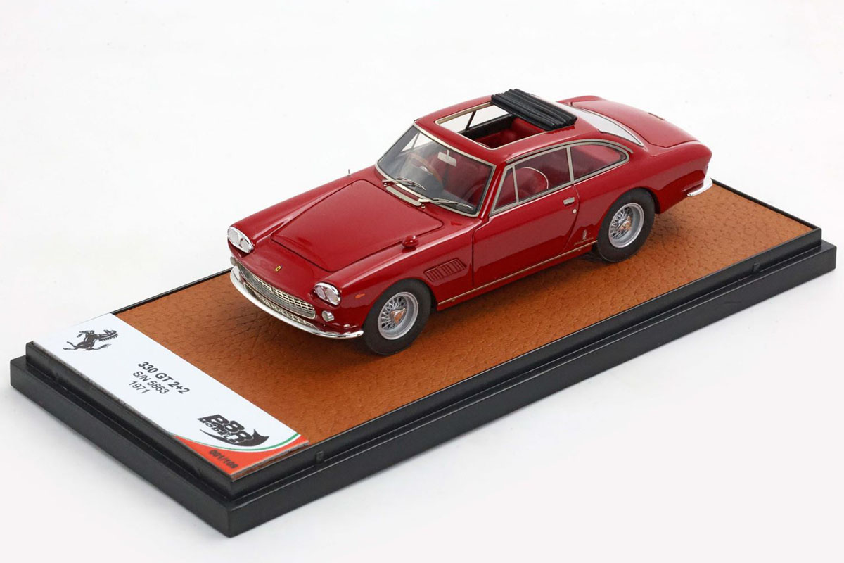 ** 予約商品 ** BBR271B Ferrari 330GT 2+2 Twinlight / Open roof Bordeaux S/N 5863 Limited 109pcs