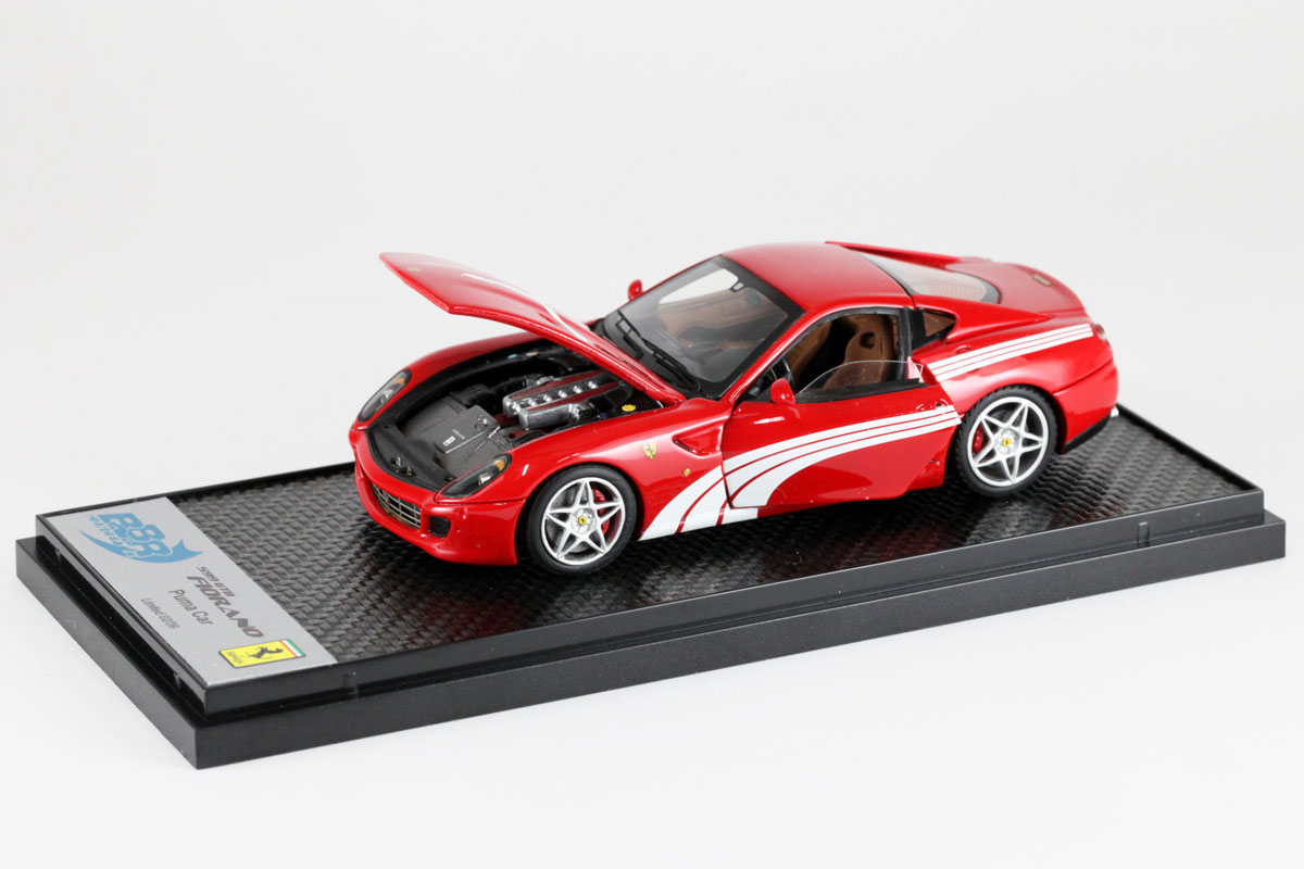 BBRC047A Ferrari 599GTB Fiorano Puma 2010 Red Limited 39pcs