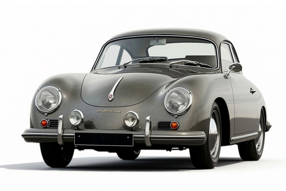 ** 予約商品 ** BBR C1820GV 1/18 Porsche 356A 1955 Graphite Grey Limited 48pcs（ケース付）