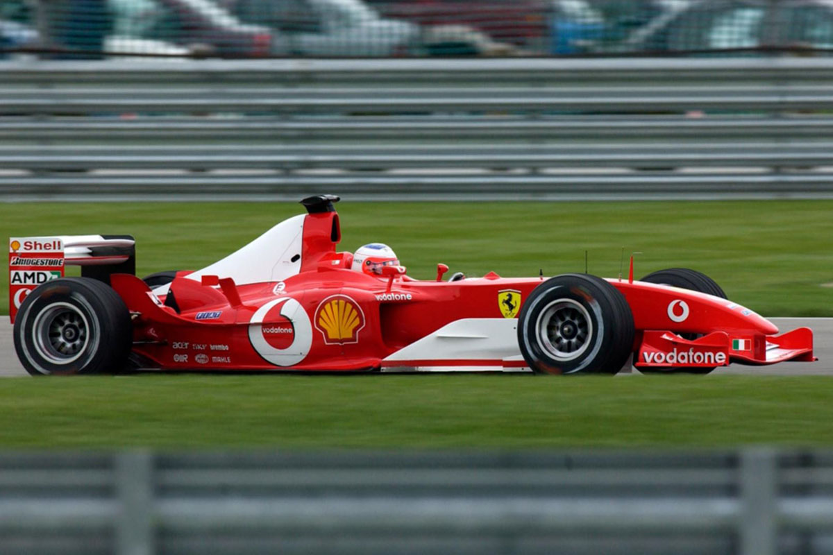 ** 予約商品 ** BBRC1861A2 1/18 Ferrari F2003-GA United States GP 2003 R.Barrichello