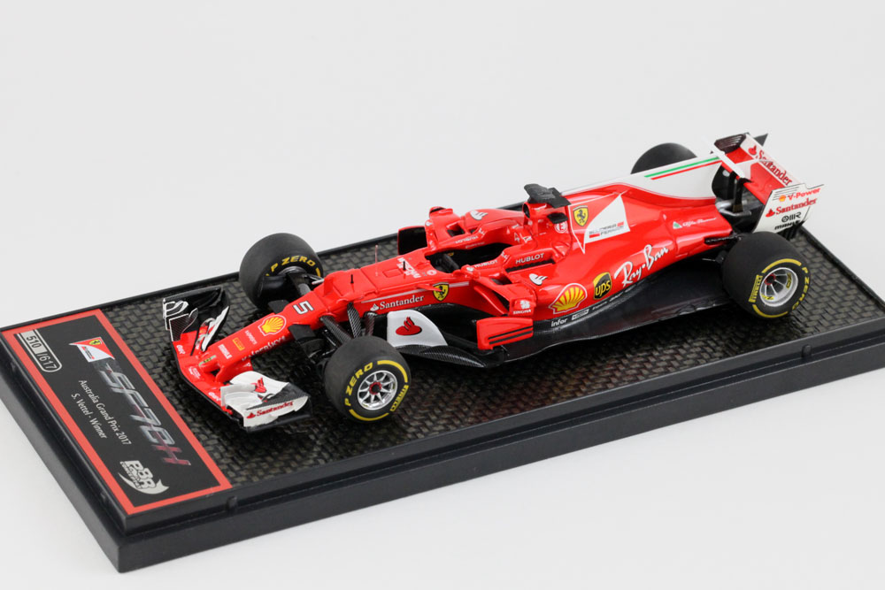 BBRC199A Ferrari SF70-H Australia GP 2017 S.Vettel Winner Limited 617pcs