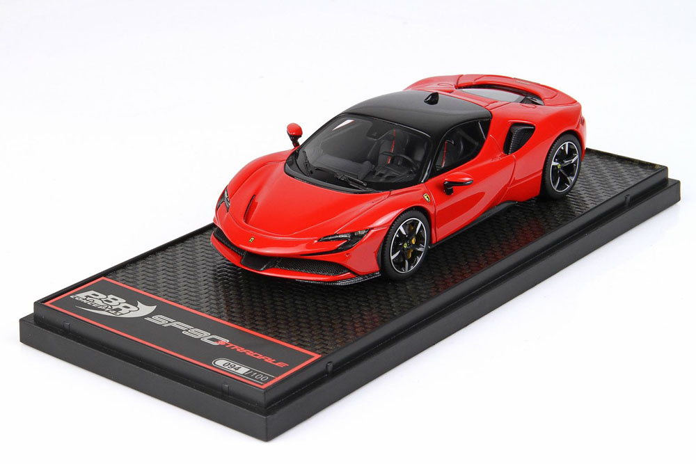 BBRC228A1 Ferrari SF90 Stradale Rosso Corsa Limited 100pcs
