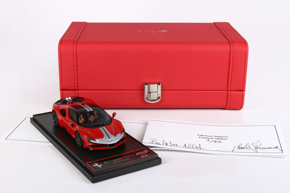 BBRC239A1ST Ferrari SF90 Stladale Pack Fiorano Rosso Corsa Limited 48pcs