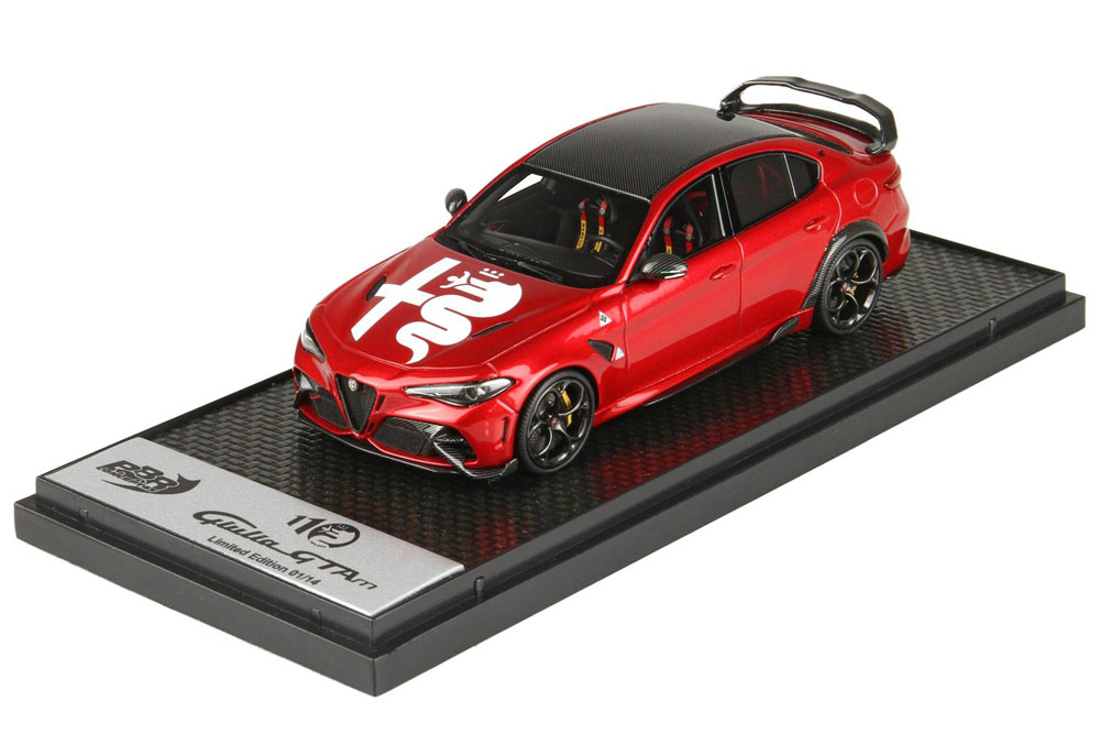 BBRC247AR-23 Alfa Romeo Giulia GTAM Rosso GTA Limited 14pcs