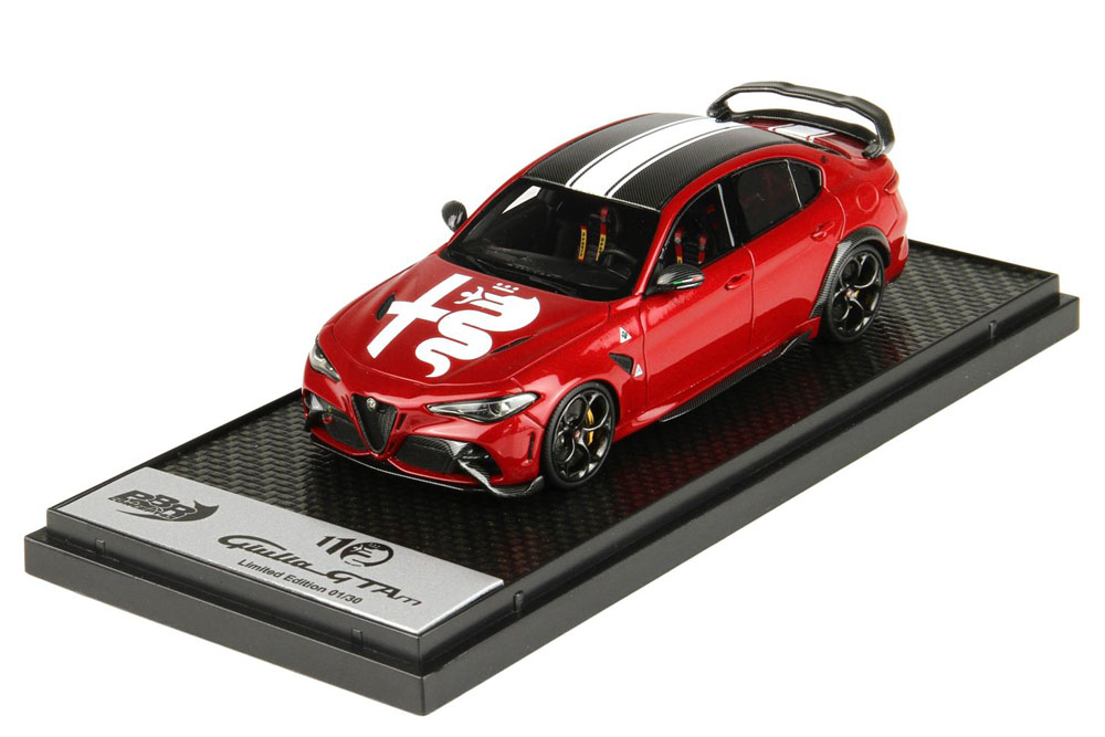 BBRC247RC-AR Alfa Romeo Giulia GTAM Rosso Competitione Limited 30pcs