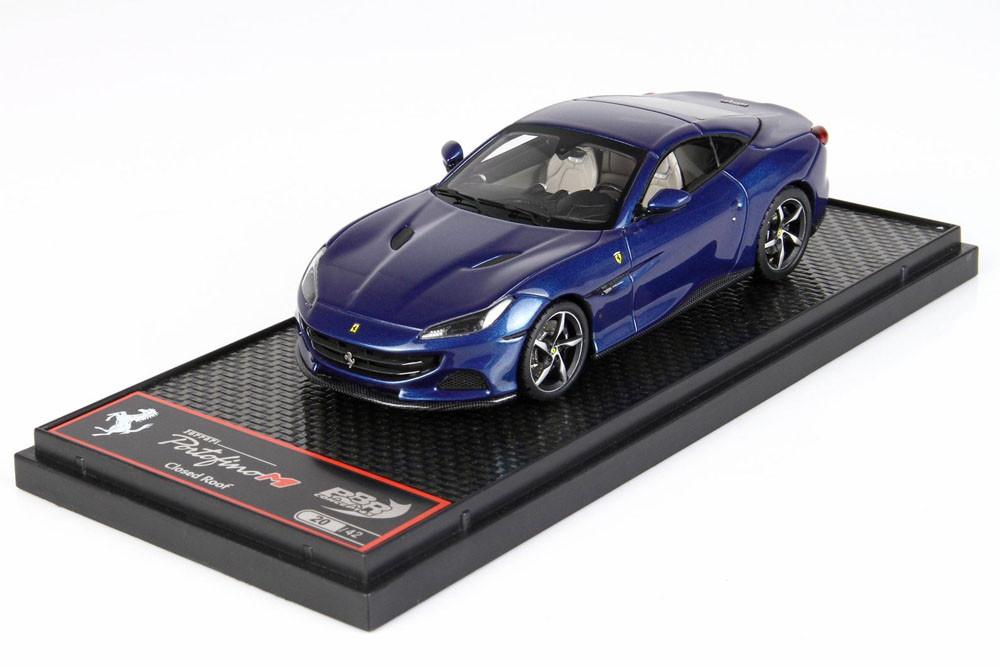 BBRC250E Ferrari Portofino M (Closed roof) Blu Abu Dhabi Limited 42pcs