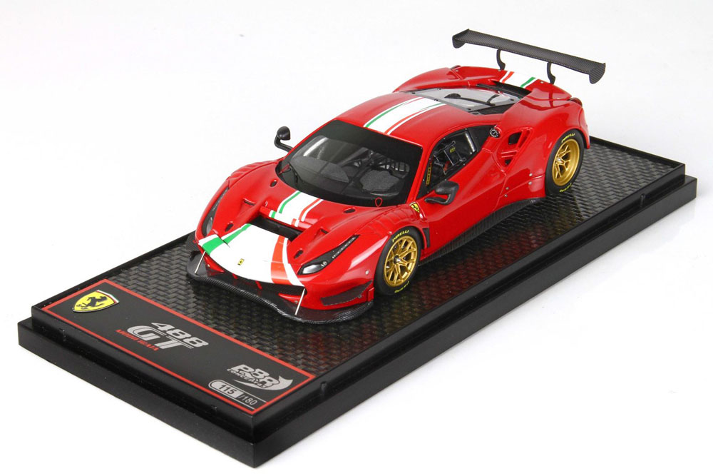 BBRC255B Ferrari 488 GT Modificata Rosso Corsa Limited 180pcs