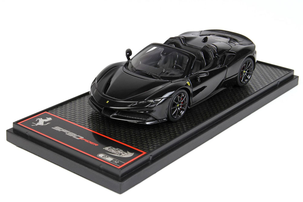 BBRC256F1 Ferrari SF90 Spider Pack Fiorano Nero DS Limited 32pcs