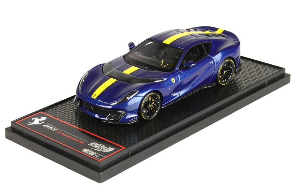 BBRC259D Ferrari 812 Competizione Blue Tour de France Limited 48pcs