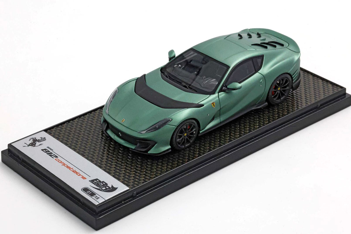 BBRC259SU37 Ferrari 812 Competizione Verde Medio Matt Limited 15pcs