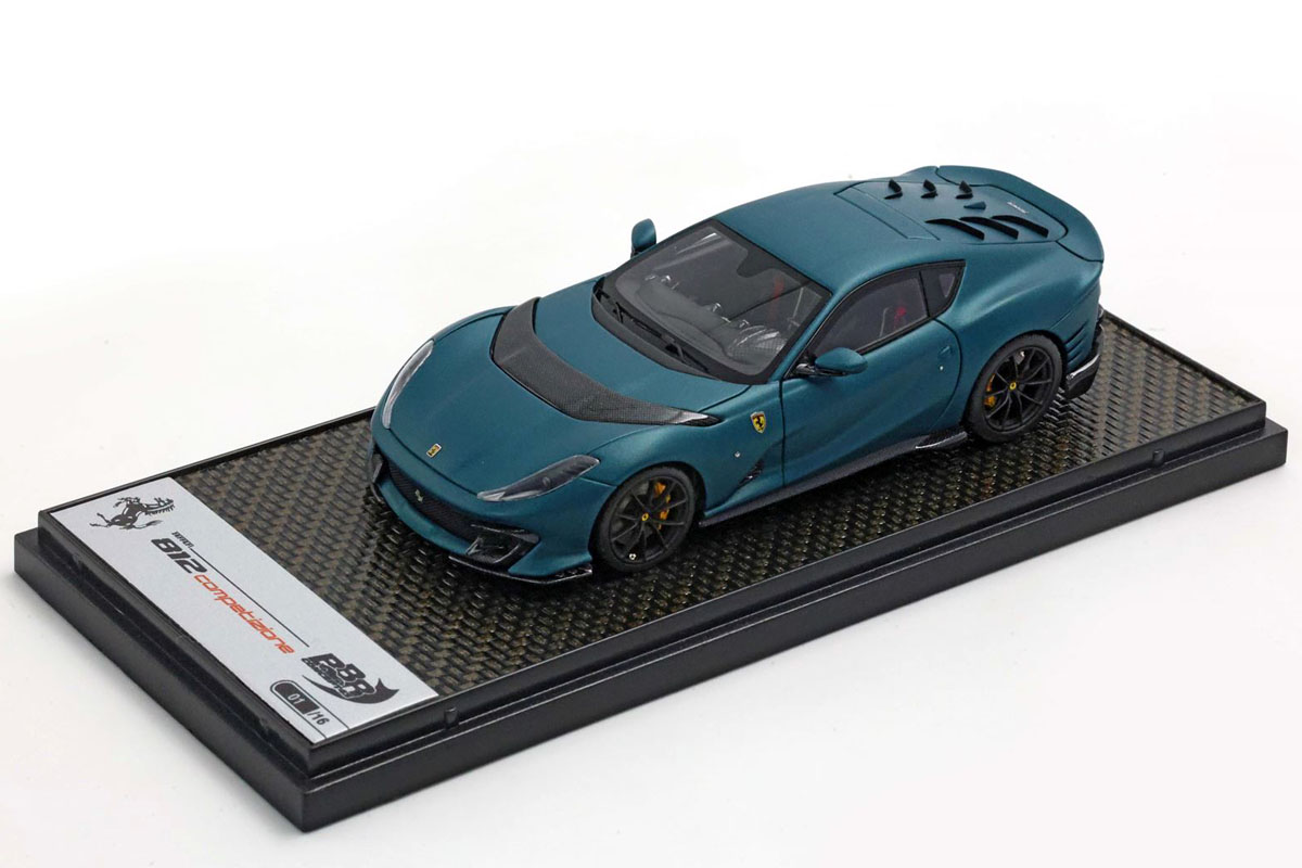 BBRC259SU43 Ferrari 812 Competizione Blu Capri Matt Limited 16pcs