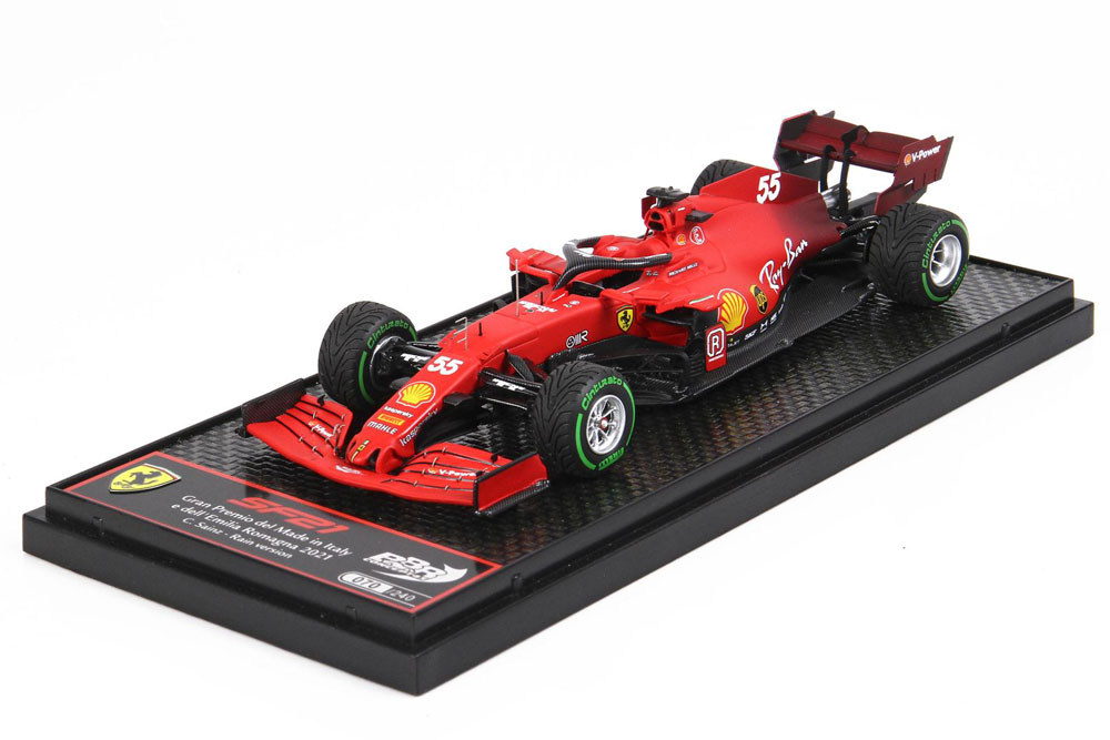 BBRC260BRAIN Ferrari SF21 Emilia Romagna GP 2021 C.Sainz Rain version Limited 240pcs