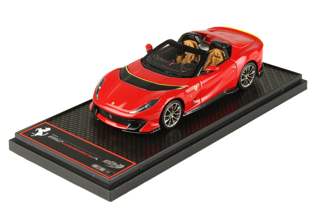 BBRC263C3 Ferrari 812 Competizione A Rosso Corsa Limited 88pcs