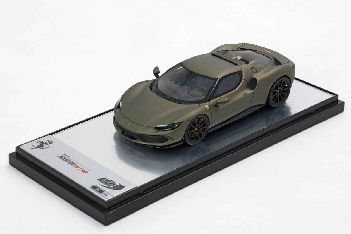 【お取り寄せ商品】 BBRC264SU18 Ferrari 296 GTB Verde Manzoni Matt Limited 15pcs