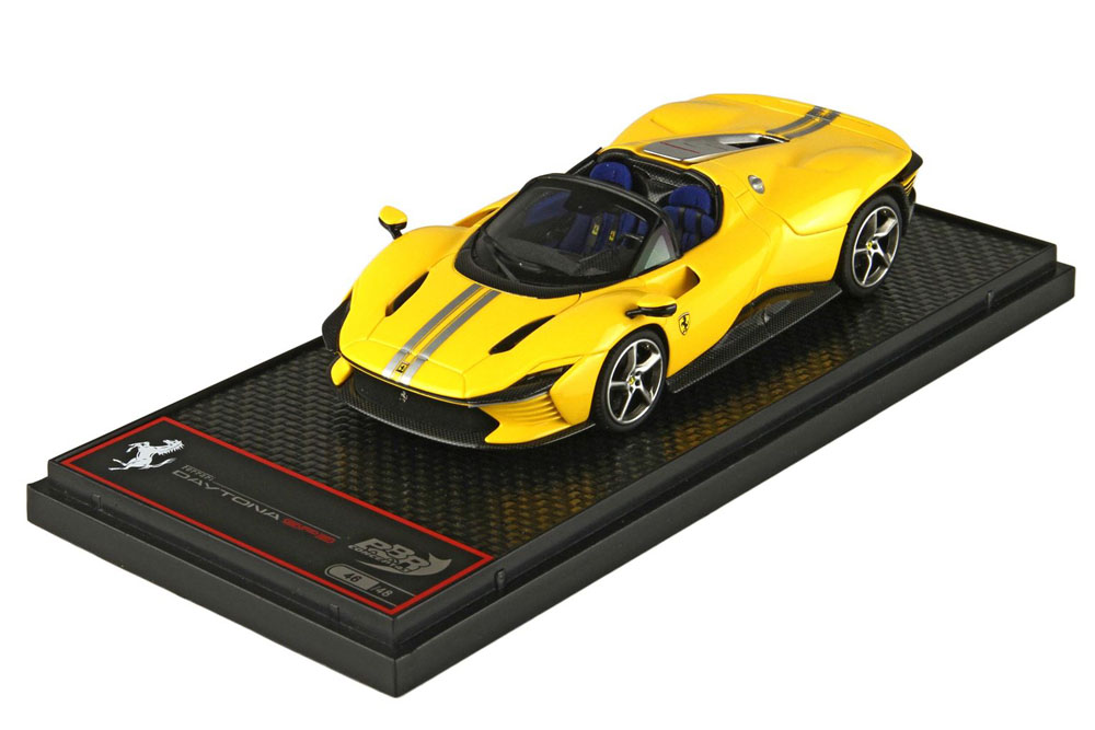 【お取り寄せ商品】 BBRC267D Ferrari Daytona SP3 Serie Icona Giallo Modena Limited 48pcs