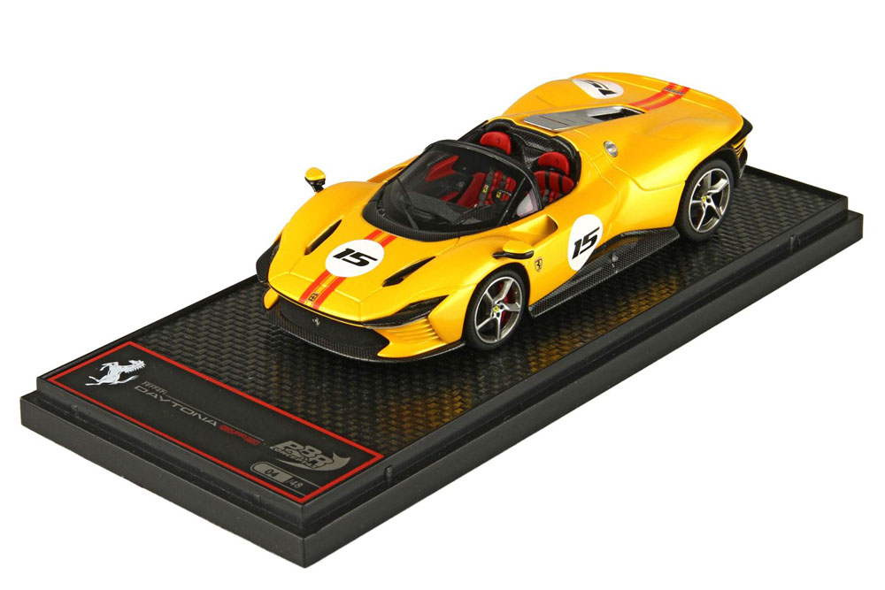 BBRC267S4 Ferrari Daytona SP3 Serie Icona Giallo Tristorato n.15 Limited 48pcs