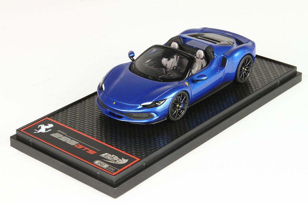 【お取り寄せ商品】 BBRC268A Ferrari 296GTS Blu Corsa Limited 200pcs
