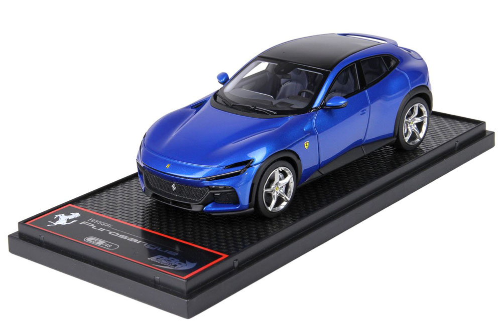 BBRC272G Ferrari Purosangue Blu Corsa Limited 48pcs