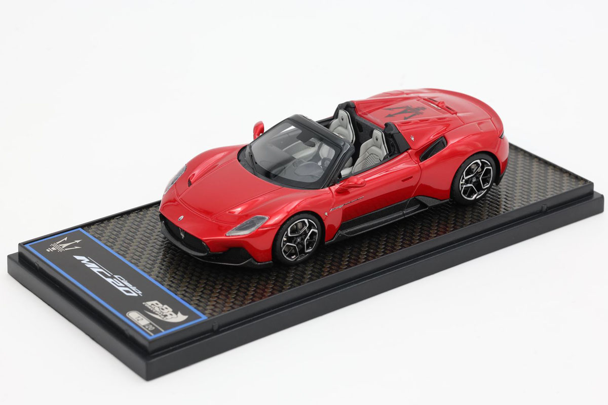 BBRC276B1 Maserati MC20 Cielo 2022 Rosso Vincente - Birdcage rims Limited 20pcs