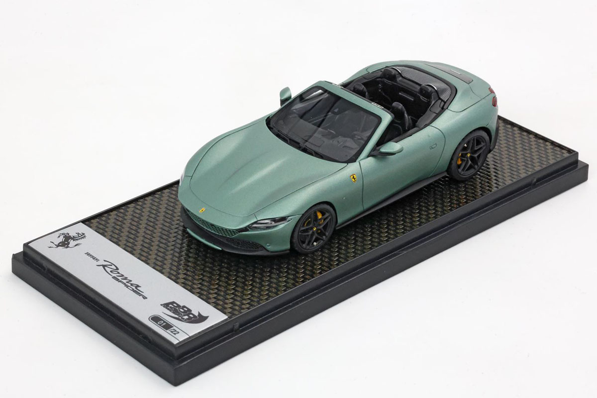 【お取り寄せ商品】 BBRC282SU34 Ferrari Roma Spider Verde Medio Matt Limited 22pcs