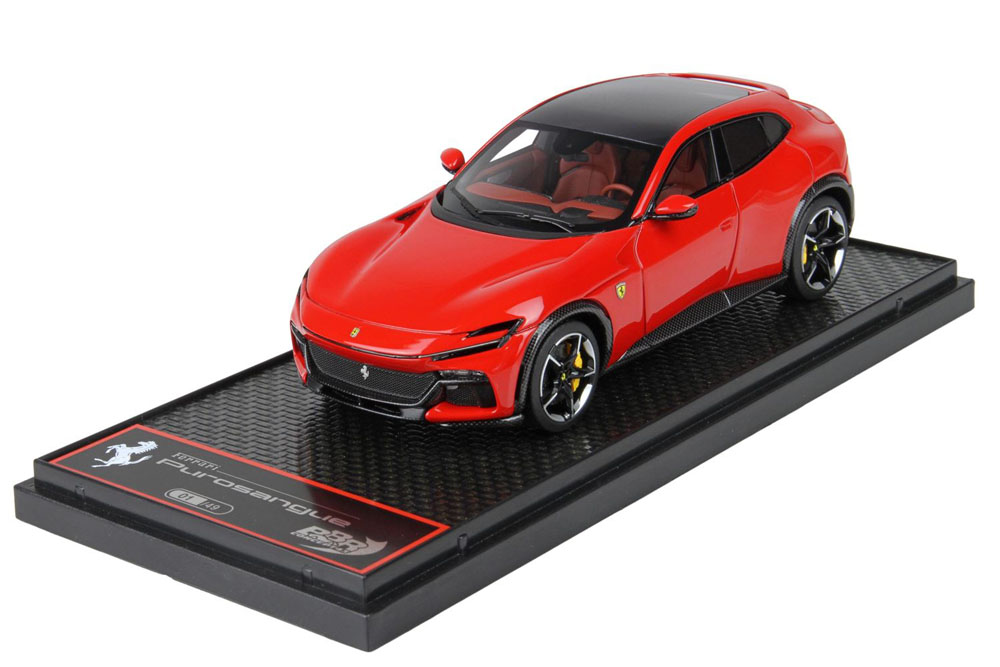 BBRC283B Ferrari Purosangue 2022 Panoramic Roof Rosso Corsa Limited 49pcs