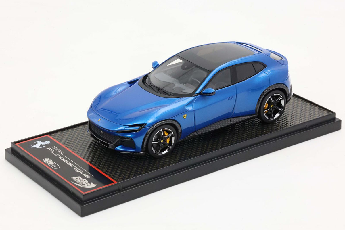 BBRC283L Ferrari Purosangue 2022 Panoramic Roof Blue Corsa Limited 24pcs