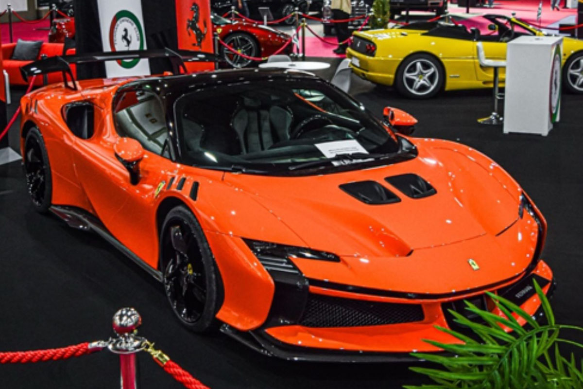 ** 予約商品 ** BBRC286O Ferrari SF90XX Spder Rosso Dino