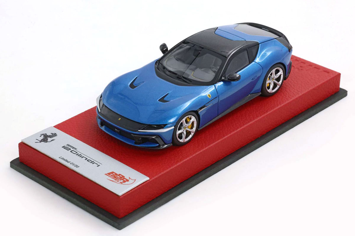 ** 予約商品 ** BBR Premium C299DPRE Ferrari 12Cilindri Coupe Blu Corsa Limited 20pcs