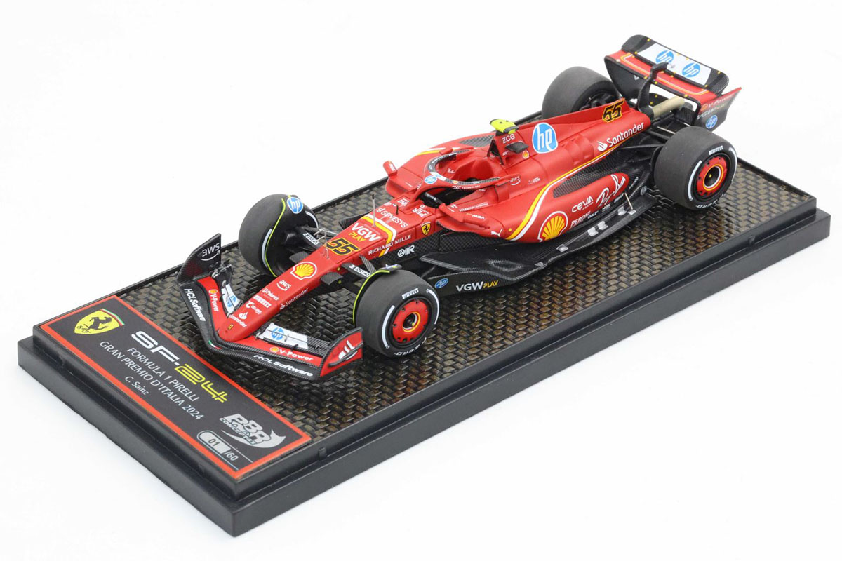 ** 予約商品 ** BBRC307B Ferrari SF-24 Italian GP Monza 2024 C.Sainz