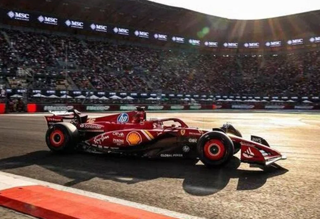 ** 予約商品 ** BBRC313A Ferrari SF-24 Mexico City GP 2024 C.Leclerc