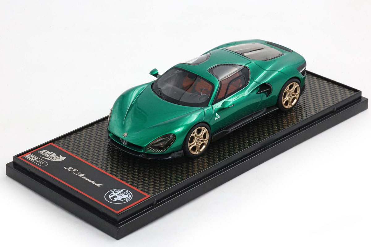 予約商品 ** BBRC317D Alfa Romeo 33 Stradale Verde Montreal Limited