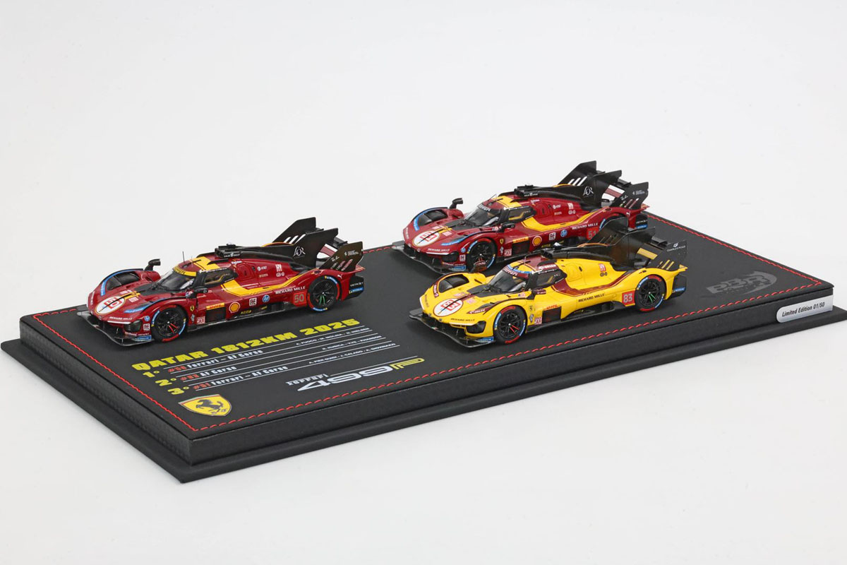 予約商品 ** BBRC319SET 1/43 Ferrari 499P Set Qatar 2025