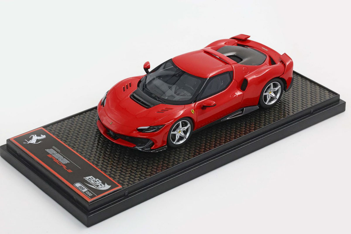 ** 予約商品 ** BBRC323B 1/43 Ferrari 296 Speciale Rosso Corsa
